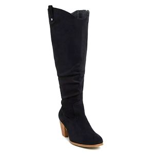 Torrid extra wide calf western knee high boots